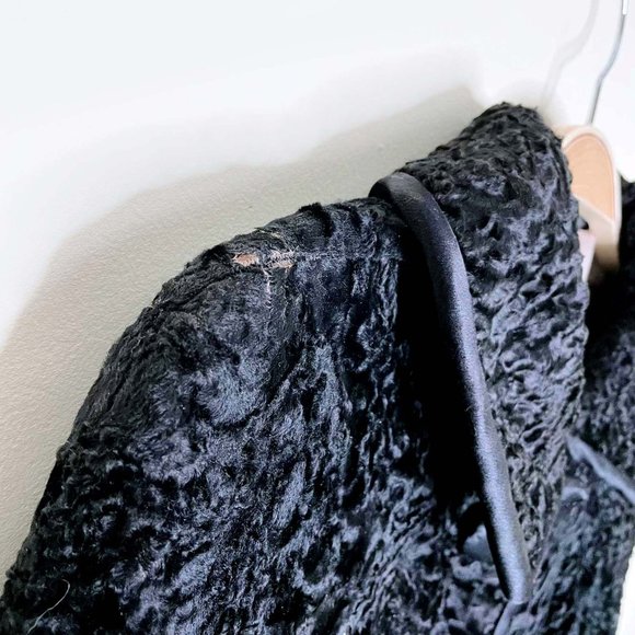 ⚡️SOLD⚡️ vintage fontana persian lamb opera coat - size small - Picture 8 of 10